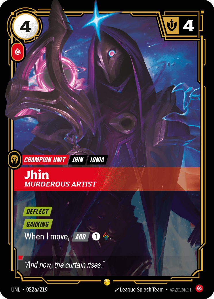 Jhin - Murderous Artist